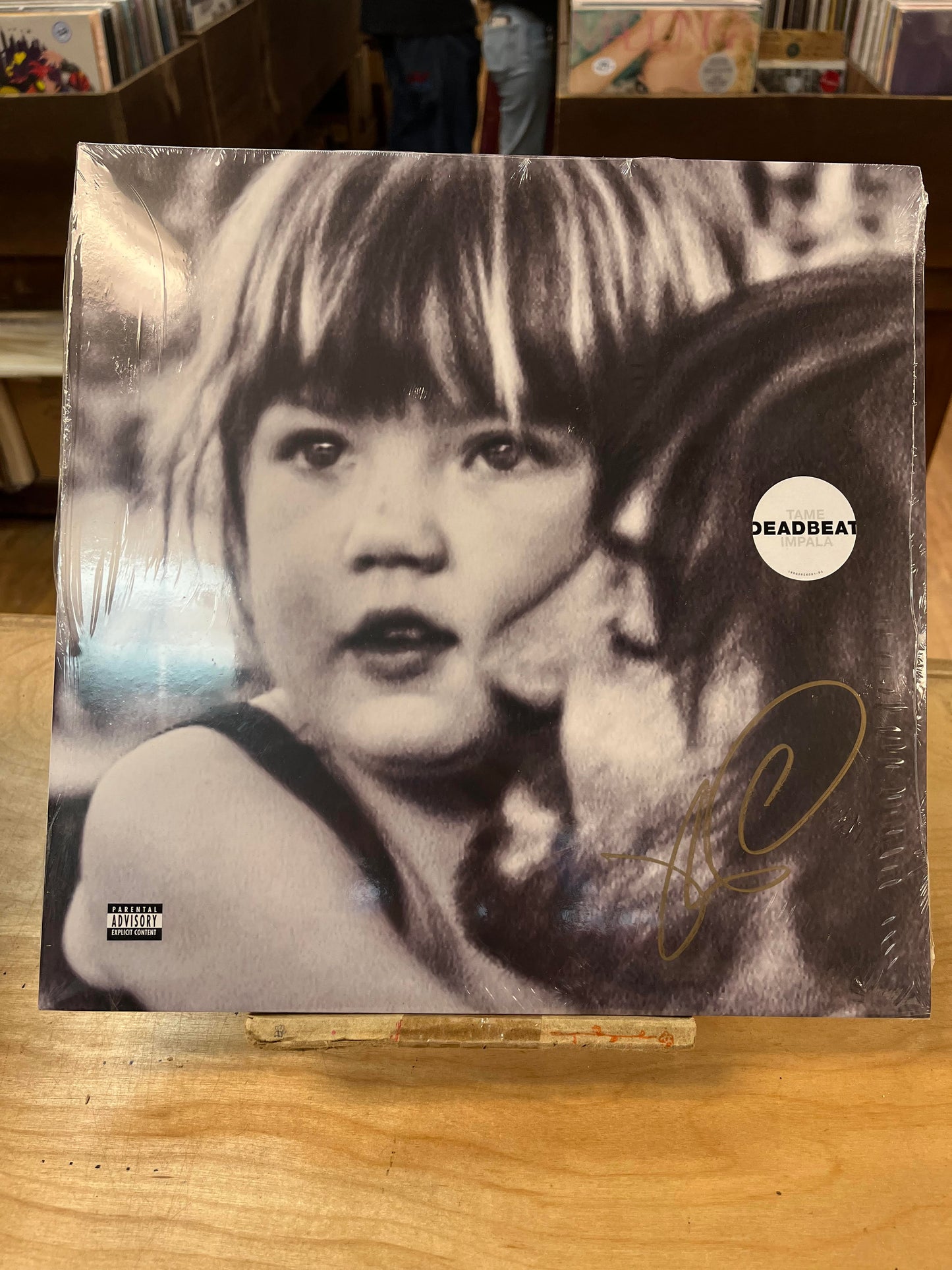 Tame Impala - Deadbeat SIGNED COPY Blue Vinyl