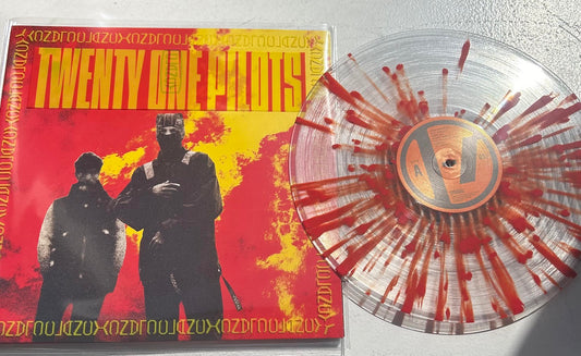 Twenty One Pilots - Clancy Indie Exclusive Clear w/ Red Splatter Vinyl PREORDER LP