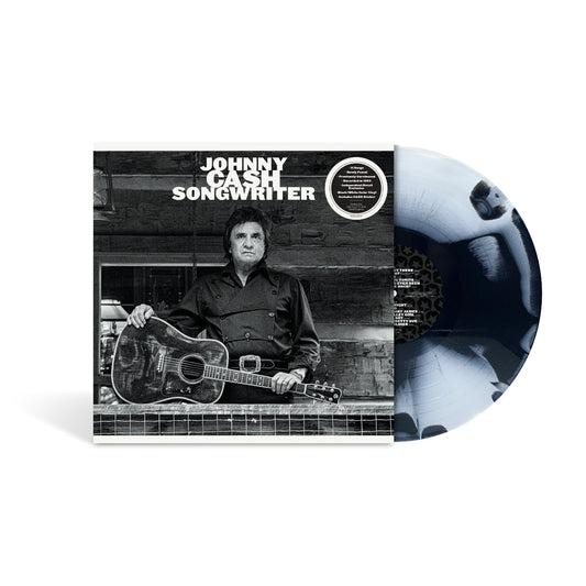 Johnny Cash - Songwriter Indie Exclusive Black & White Splatter Vinyl PREORDER LP
