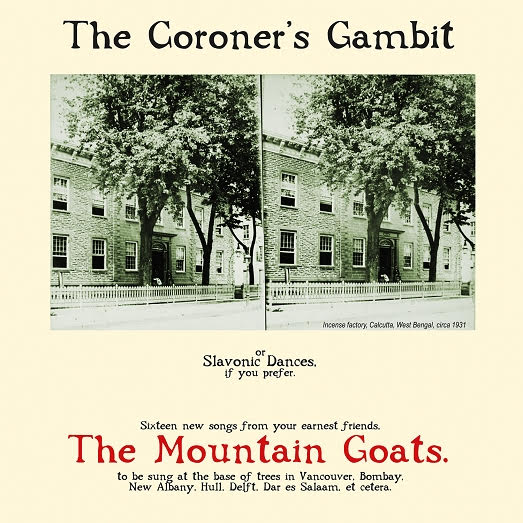 The Mountain Goats - The Coroner's Gambit LP PREORDER