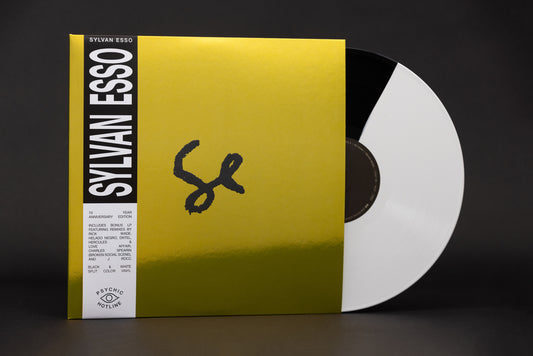Sylvan Esso - Sylvan Esso 10 Year Anniversary Edition Black & White Split Vinyl PREORDER 2xLP