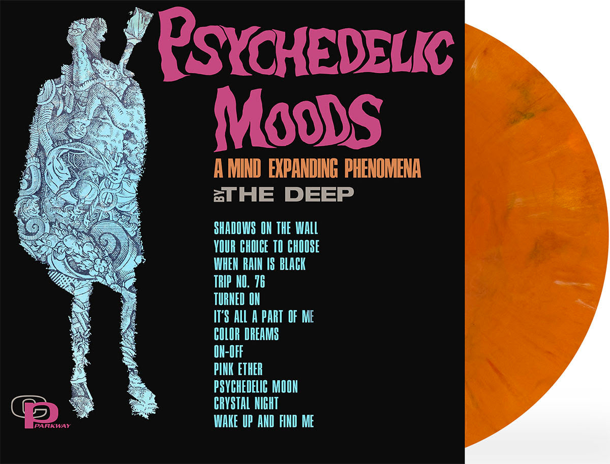 The Deep - Psychedelic Moods Eco-Mix Orange Vinyl LP PREORDER