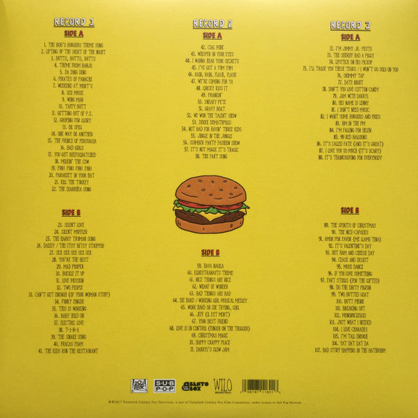 Bob's Burgers : The Bob's Burgers Music Album (LP)