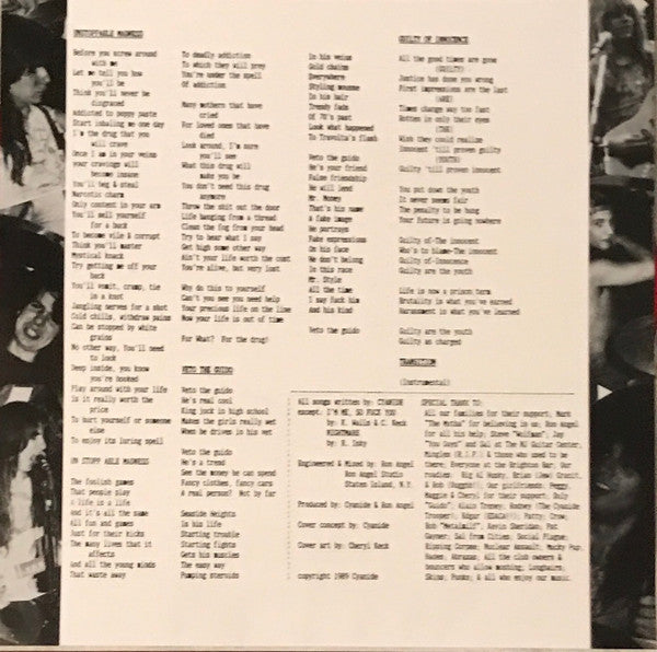 Cyanide (5) : World Peace Six Feet Under (LP, Album, RE, Red)