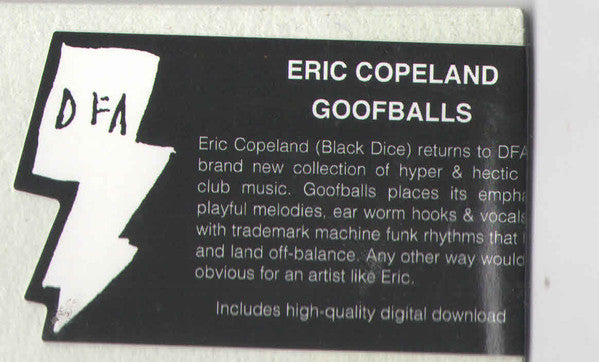 Eric Copeland (2) : Goofballs (LP, Album)