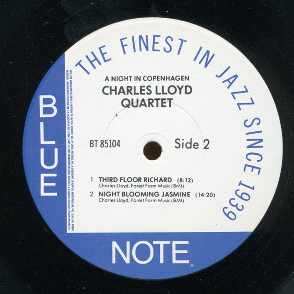 The Charles Lloyd Quartet : A Night In Copenhagen (LP, Album)