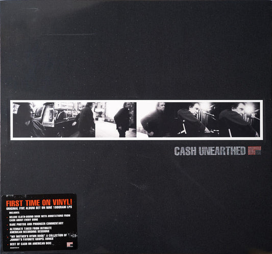 Cash* : Unearthed (Box, Comp, Ltd + 7xLP, RE + 2xLP, Comp, RE)