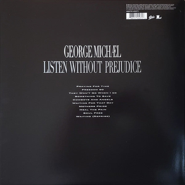 George Michael : Listen Without Prejudice Vol. 1 (LP, Album, RE, 180)