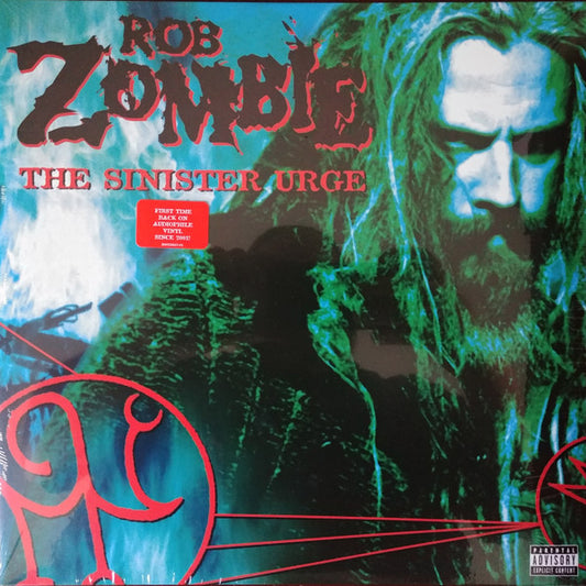 Rob Zombie : The Sinister Urge (LP, Album, RE)