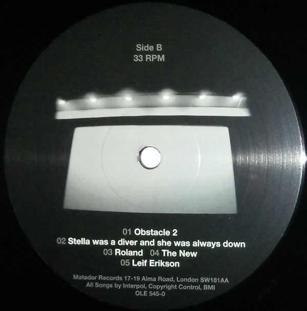 Interpol : Turn On The Bright Lights (LP, Album, RE)