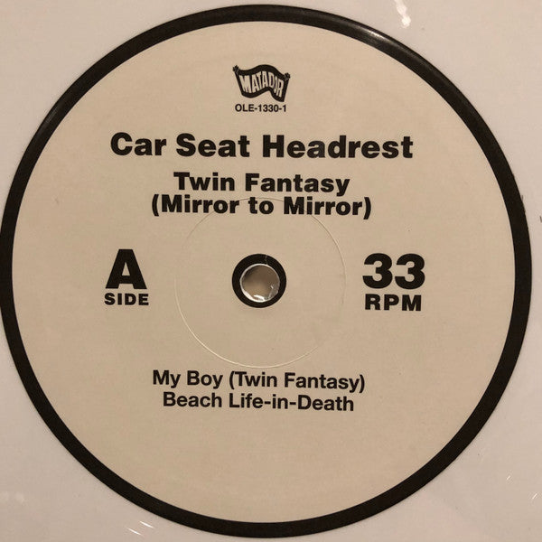 Car Seat Headrest : Twin Fantasy (Mirror To Mirror) (2xLP, Album, Ltd, RE, Whi)
