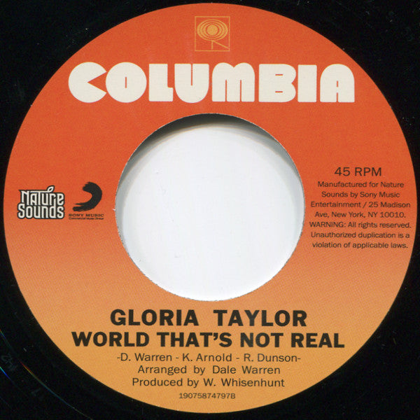 Gloria Taylor : Deep Inside You (7")