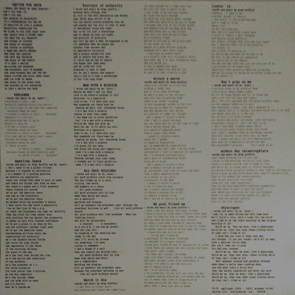 Bad Religion : Recipe For Hate (LP, Album, RE)