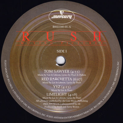 Rush : Moving Pictures (LP, Album, RE, RM, 180)
