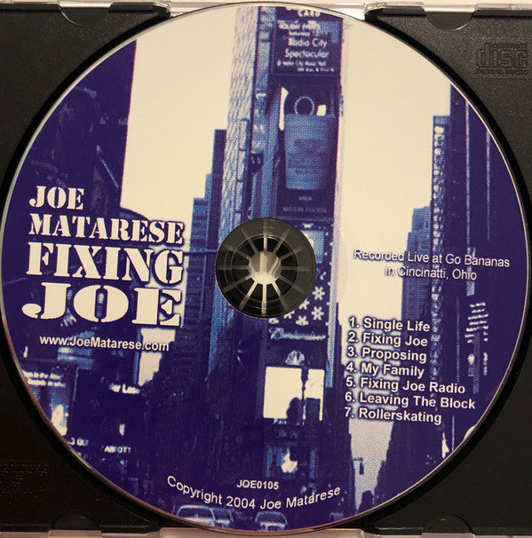Joe Matarese : Fixing Joe (CD, Album)