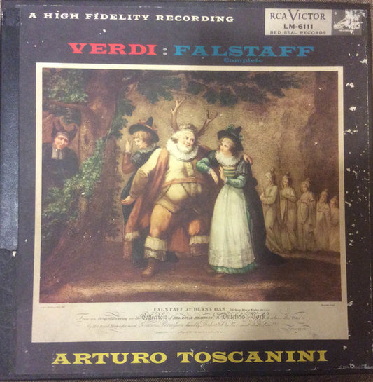 Giuseppe Verdi, Arturo Toscanini, NBC Symphony Orchestra : Falstaff (3xLP)