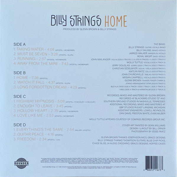 Billy Strings : Home (LP,Album)