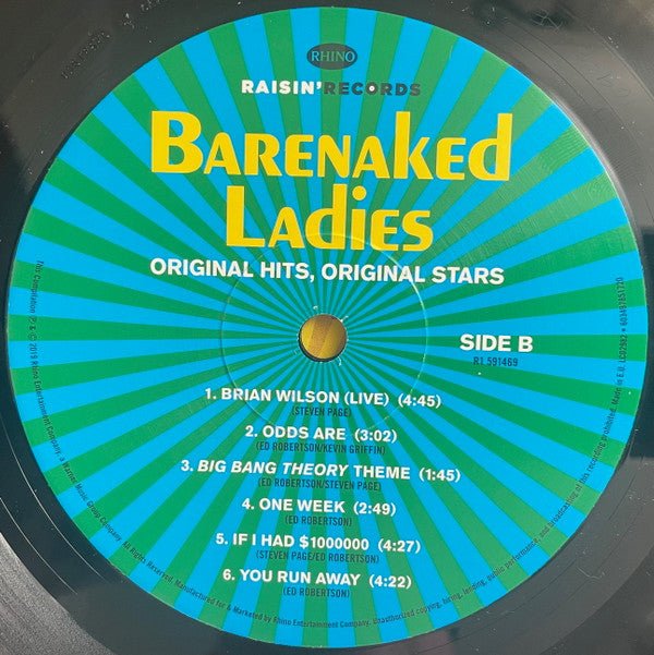 Barenaked Ladies : Original Hits Original Stars (LP, Comp)