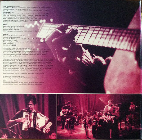 Nirvana : MTV Unplugged In New York (LP,Album,Reissue)