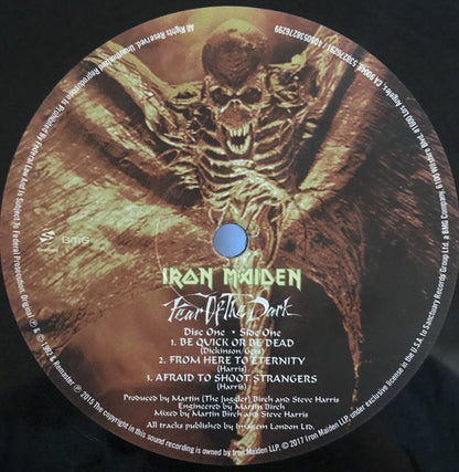 Iron Maiden : Fear Of The Dark (2xLP, Album, RE, Gat)