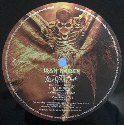 Iron Maiden : Fear Of The Dark (2xLP, Album, RE, Gat)