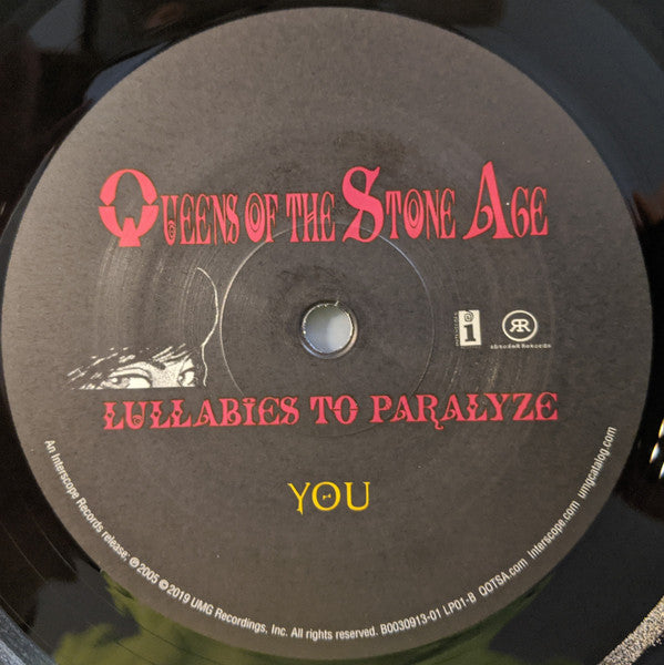 Queens Of The Stone Age : Lullabies To Paralyze (2xLP, Album, RE)