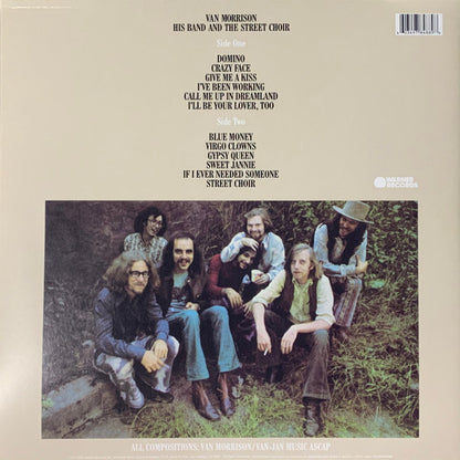 Van Morrison : His Band And The Street Choir (LP, Album, Ltd, RE, RP, Tur)