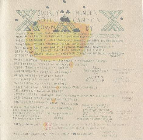 Devendra Banhart : Smokey Rolls Down Thunder Canyon (CD, Album)