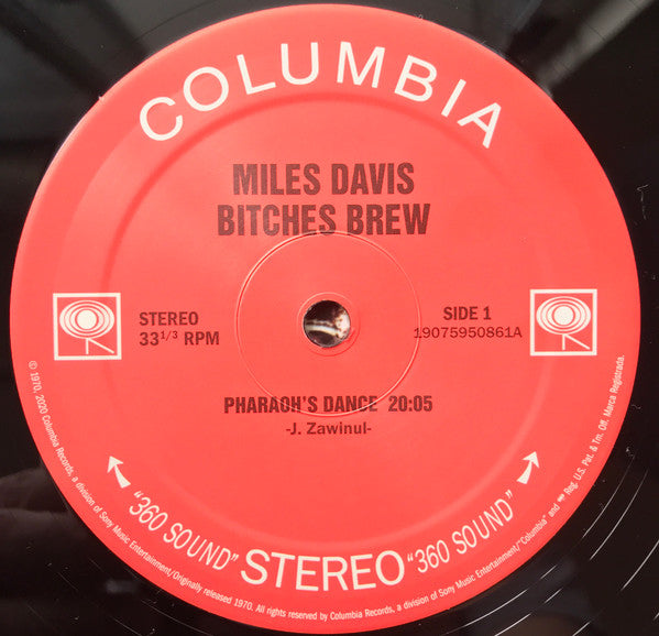Miles Davis : Bitches Brew (2xLP, Album, RE, Gat)