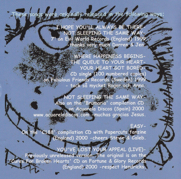 Ant (4) : Sad To See It's Morning. (CD, Comp)