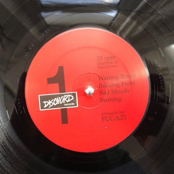 Fugazi : Fugazi (12",33 ⅓ RPM,EP,Reissue,Remastered)