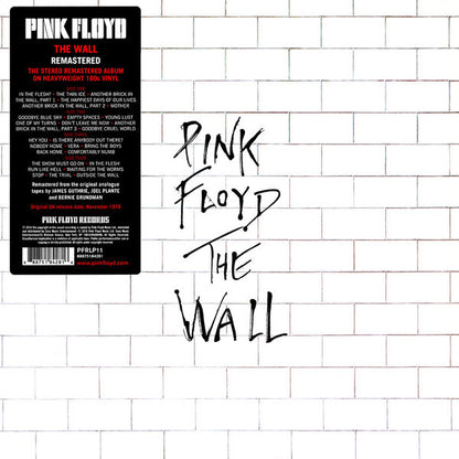 Pink Floyd : The Wall (2xLP, Album, RE, RM, RP, 180)