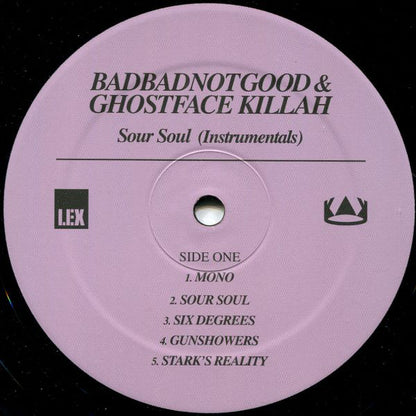 BadBadNotGood & Ghostface Killah : Sour Soul (Instrumentals) (LP, Album, RP)