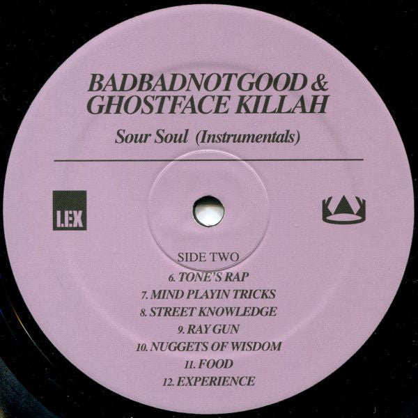 BadBadNotGood & Ghostface Killah : Sour Soul (Instrumentals) (LP, Album, RP)