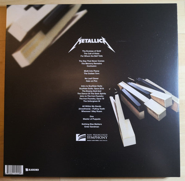 Metallica & The San Francisco Symphony Orchestra : S&M2 (4xLP, Album, Ltd, Ora)