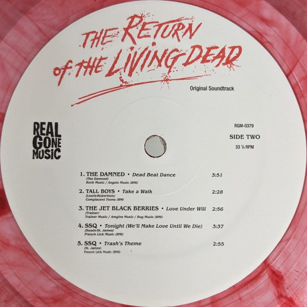 Various : The Return Of The Living Dead - Original Soundtrack (LP, Album, Ltd, RE, Cle)