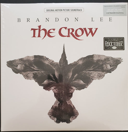 Various : The Crow (Original Motion Picture Soundtrack) (LP + LP, S/Sided, Etch + Album, Ltd, RE, RP, Red)