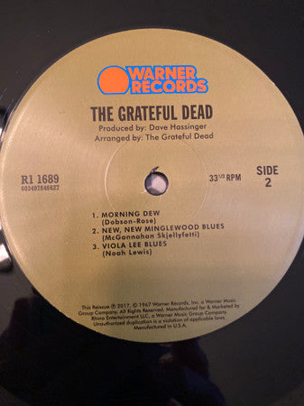 Grateful Dead, The : The Grateful Dead (LP,Album,Reissue,Remastered)