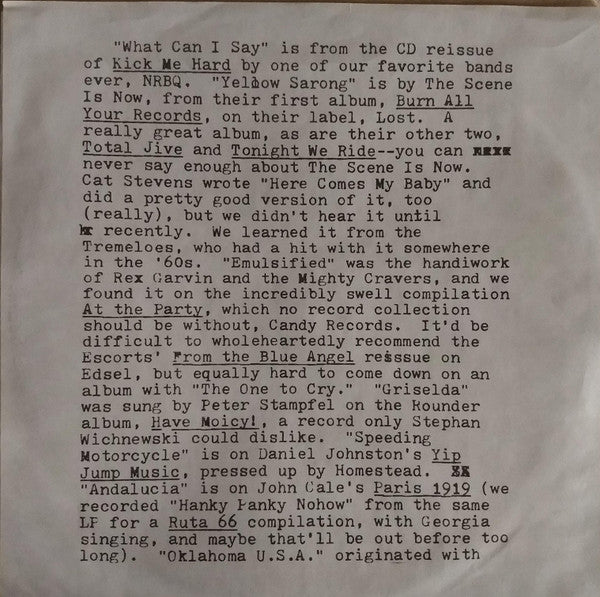 Yo La Tengo : Fakebook (LP, Album, RE)