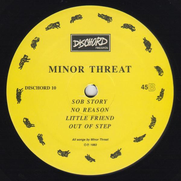 Minor Threat : Out Of Step (12",45 RPM,EP,Reissue,Remastered)