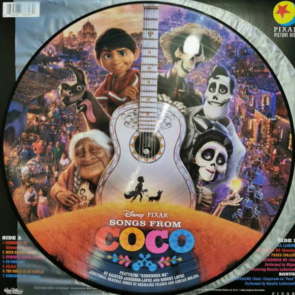 Various : Songs From Coco (LP, Album, Pic)