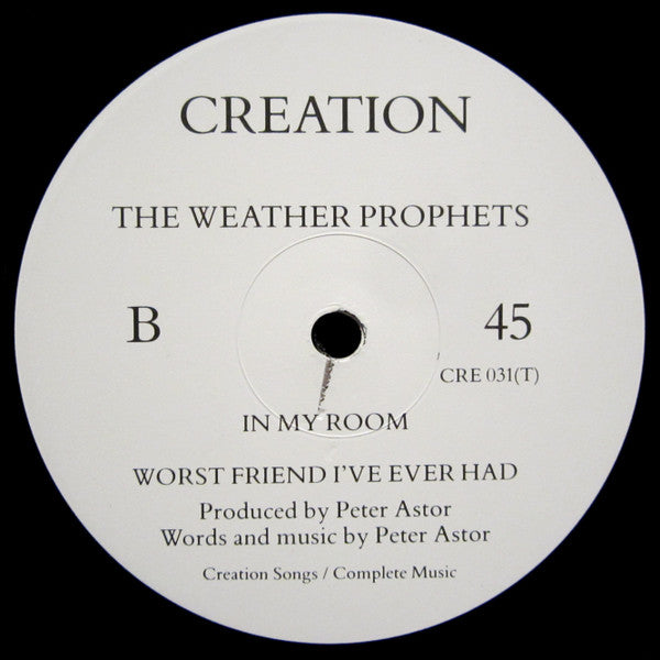 The Weather Prophets : Naked As The Day You Were Born (12")