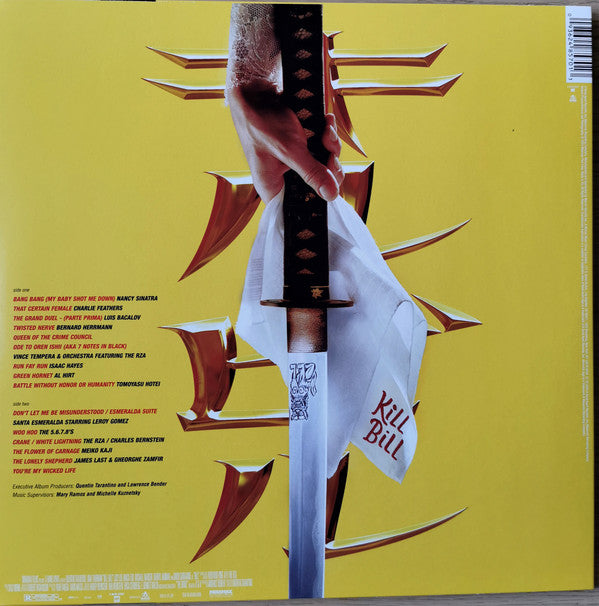 Various : Kill Bill Vol. 1 - Original Soundtrack (LP,Compilation,Reissue,Repress)