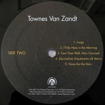 Townes Van Zandt : Townes Van Zandt (LP, Album, RE, RM)