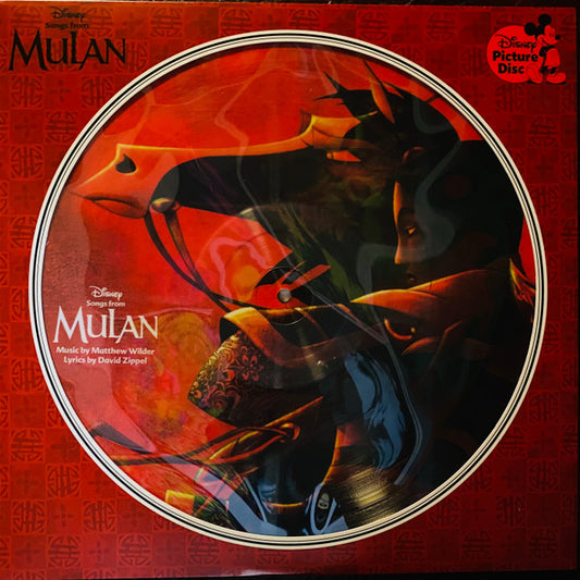 Various : Songs From Mulan (12", Comp, Pic)