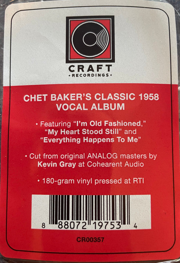 Chet Baker : It Could Happen to You (LP, Album, RE)