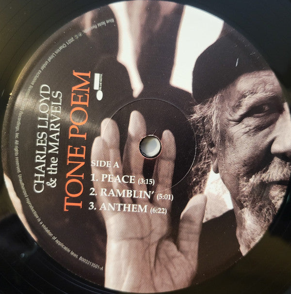 Charles Lloyd & The Marvels : Tone Poem (2xLP, Album, 180)