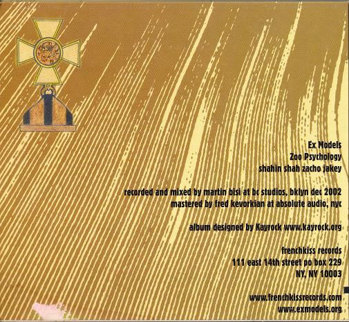 Ex Models : Zoo Psychology (CD, Album)