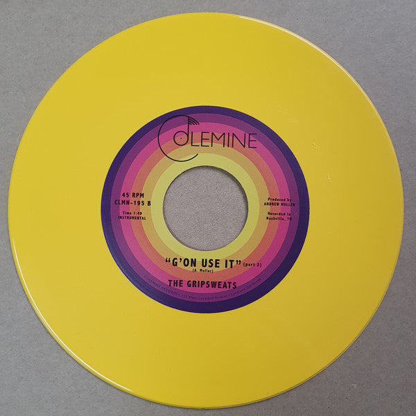 The Gripsweats : G'On Use It (7", Ltd, Yel)