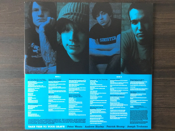 Fall Out Boy : Take This To Your Grave (LP, Album, Ltd, RE, Sil)